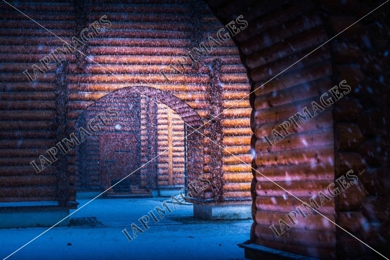 wooden palace